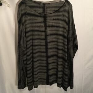 Robert Michael dolman sleeve grey black worn once
